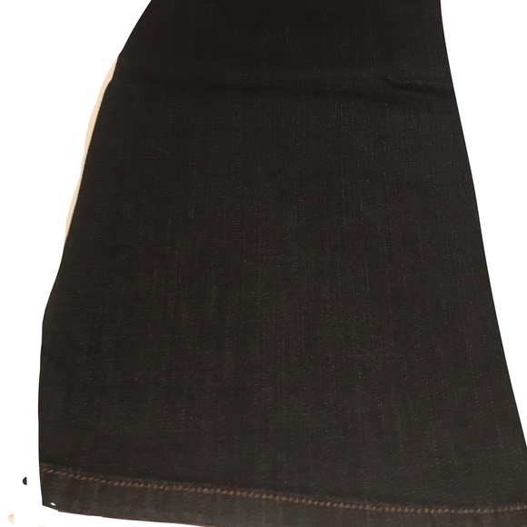 50% OFF! NWT $70 INC. Flare Jeans Sz 4 (28) LONG Inseam 33” Dark Wash - Picture 5 of 12